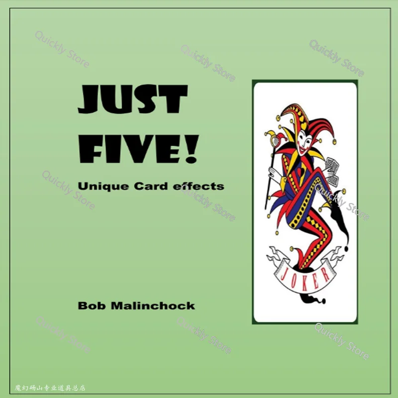 

2025 Just Five by Bob Malinchock - Magic tricks (Instant Download)