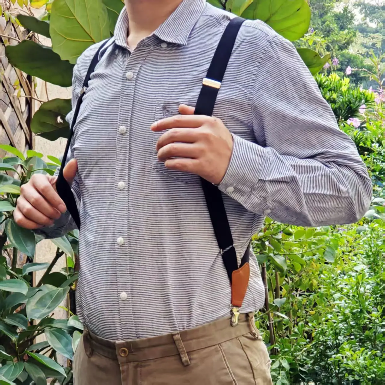 

Men's Suspenders Braces Outdoor Suspenders Strap Adult Suspensorio Tirantes Hombre Bretelles