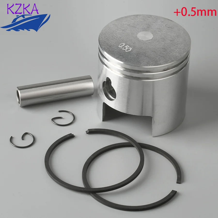 

Outboard Piston Kit (0.5Mm O/s) 350-00004-0 For TOHATSU 2T M15B2 M15C M18C2 M18D +0.5mm M9.9C350-00004-1 350-00004 Dia:60.5MM
