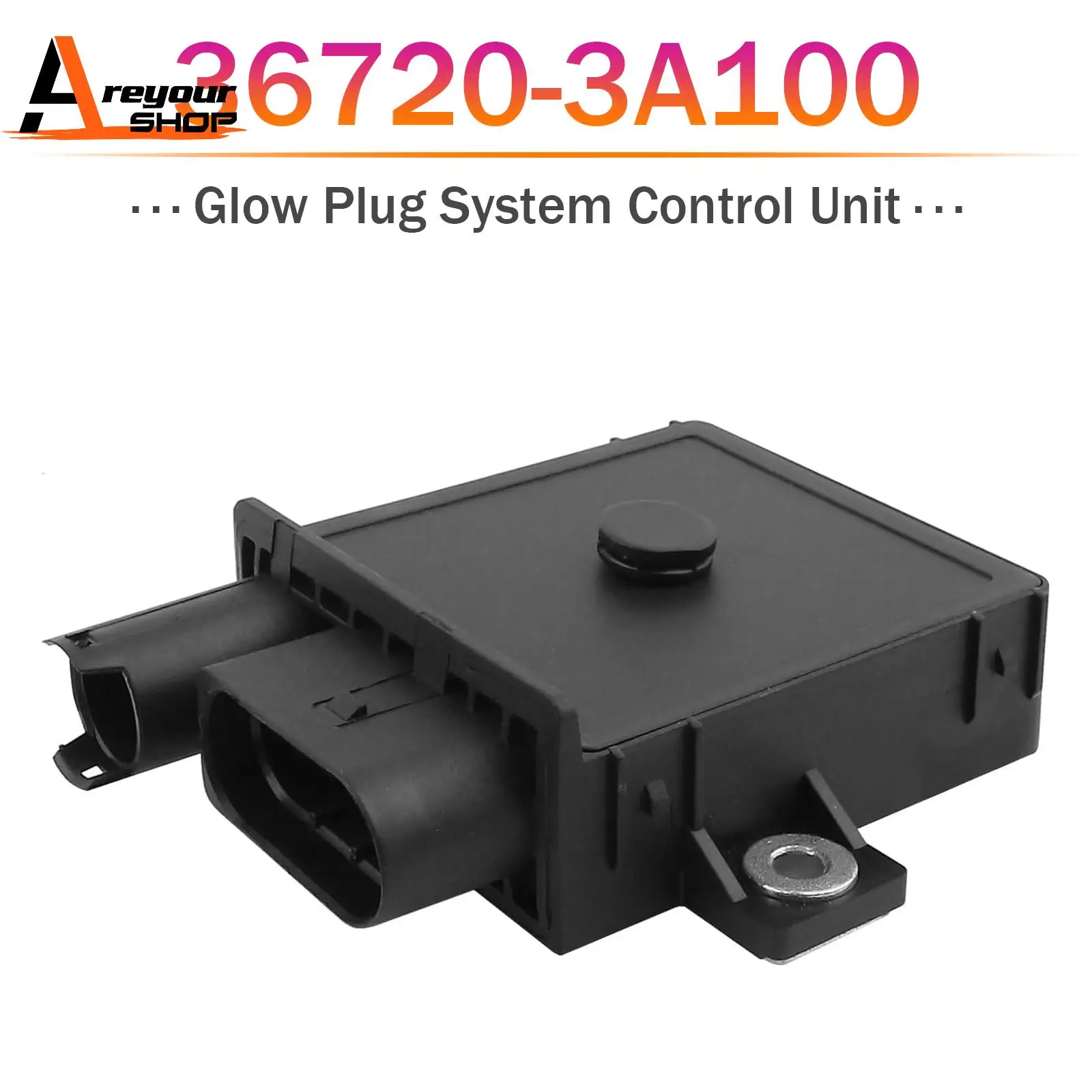 Areyourshop Glow Plug System Control Unit for Hyundai Elantra Santa Fe Kia Soul 36720-3A100