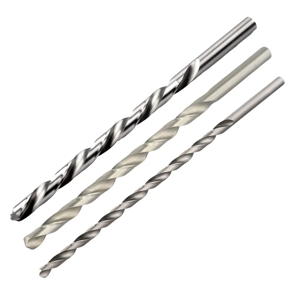 Double Groove Drill Metal Drilling Extra Long HSS Drill Bits High Speed Steel Metal Drilling Mm Stainless Steel