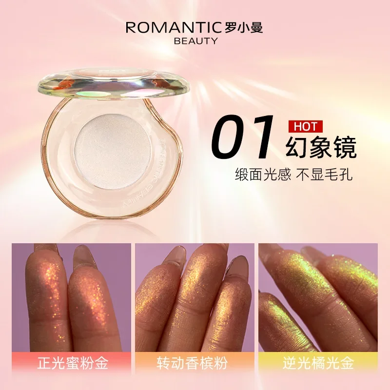 RMT Romantic Beauty Vientiane Chameleon Highlight Blush Repair Líquido 3 en 1 Ilumina la cara