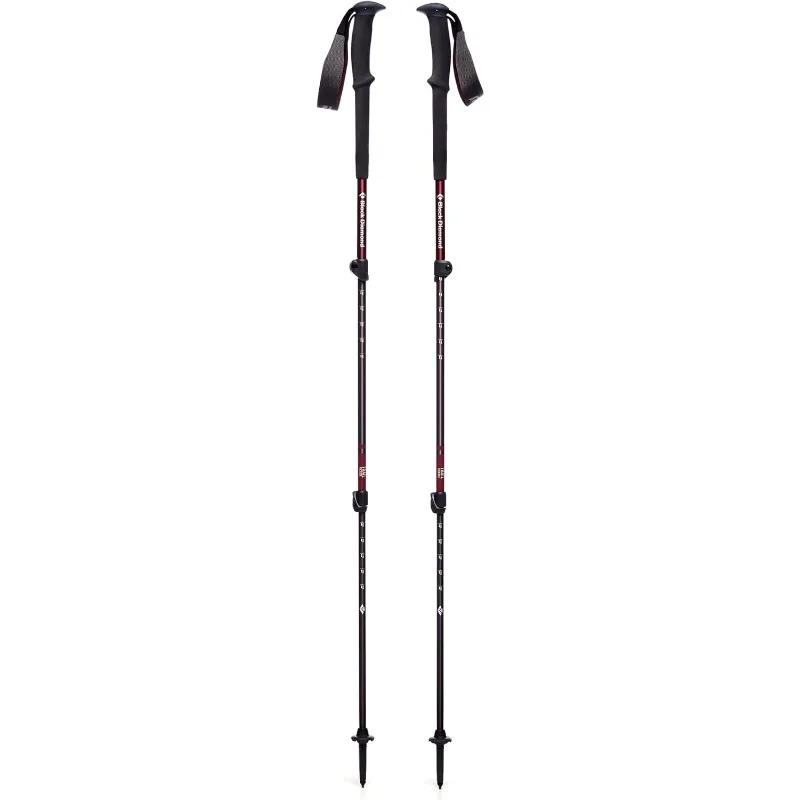 Women's Trail Trekking Poles, Two Lightweight Collapsible Aluminum Hiking Sticks