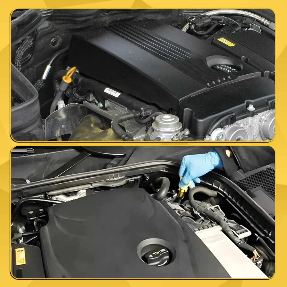 1pc Car Engine Oil Dipstick Stainless Steel For MERCEDES E-Class E220 E250 BlueTEC 4-Matic 220 CDI OEM6510102372 Car Accessories