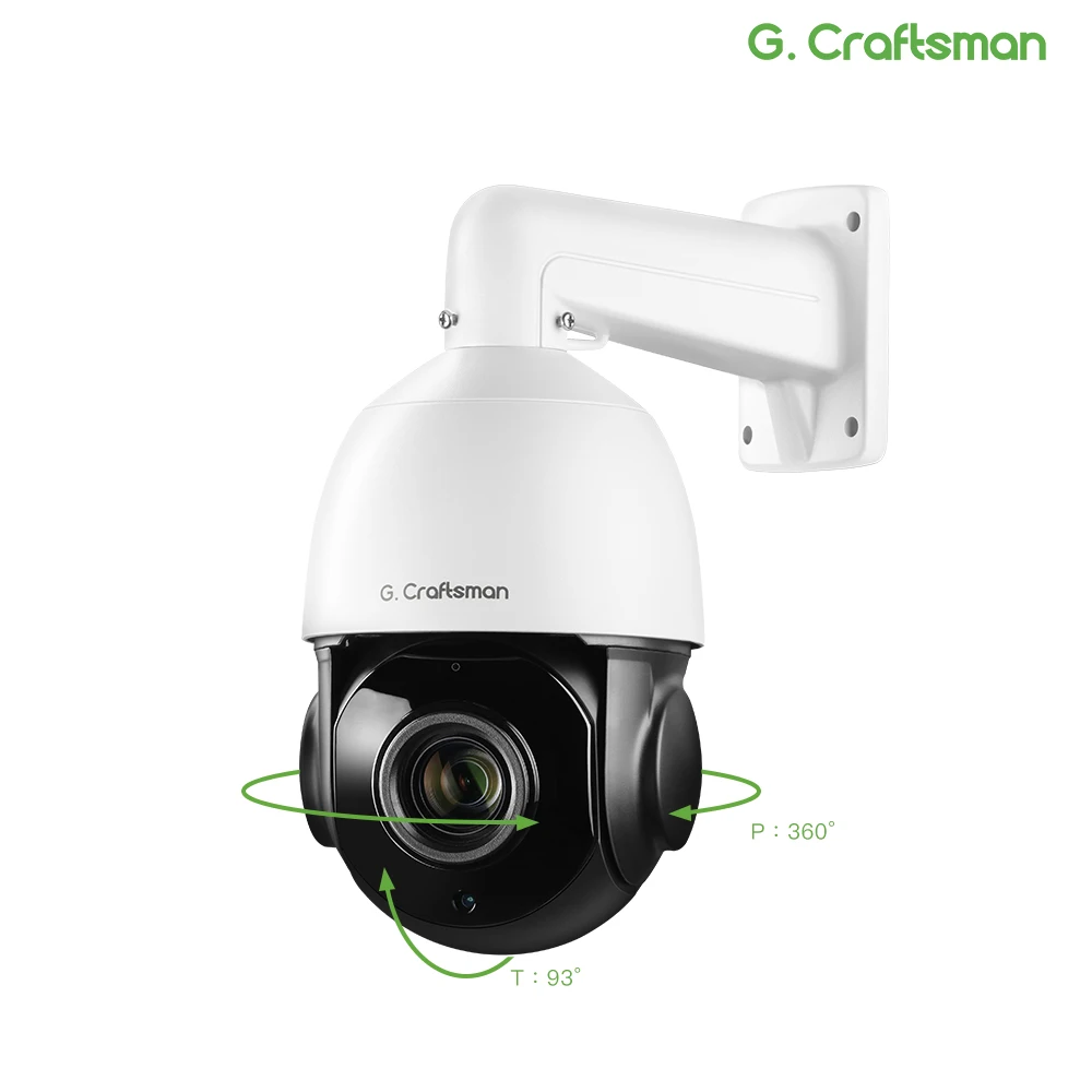 C XMEYE POE PTZ 20X Optical Zoom 6MP SO.NY Sensor IR Night Vision Two-way Audio CCTV Surveillance Security