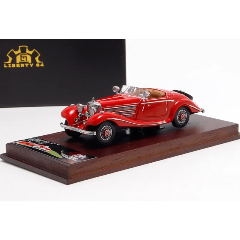 الحرية 1/64 مقياس 500K خمر السيارات العتيقة نموذج المقتنيات الحلي الزخرفية