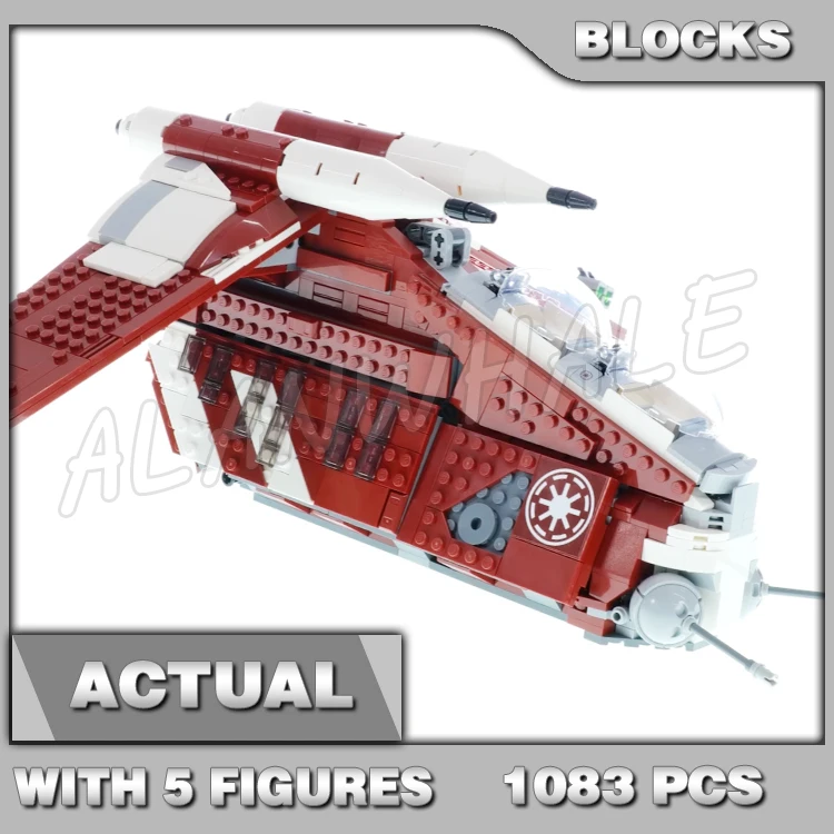 

1083 шт., звездный план, корабль, оружие, галактическая империя, транспортные войска, 60017, строительные блоки, игрушка, совместимая с моделью