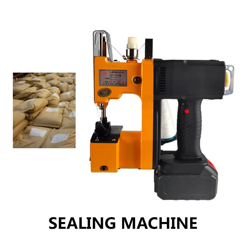 Woven Bag Sealing Machine Electric Handheld Sewing Machine Lithium Battery Protable Sewing Machine Compound Sewing Machine