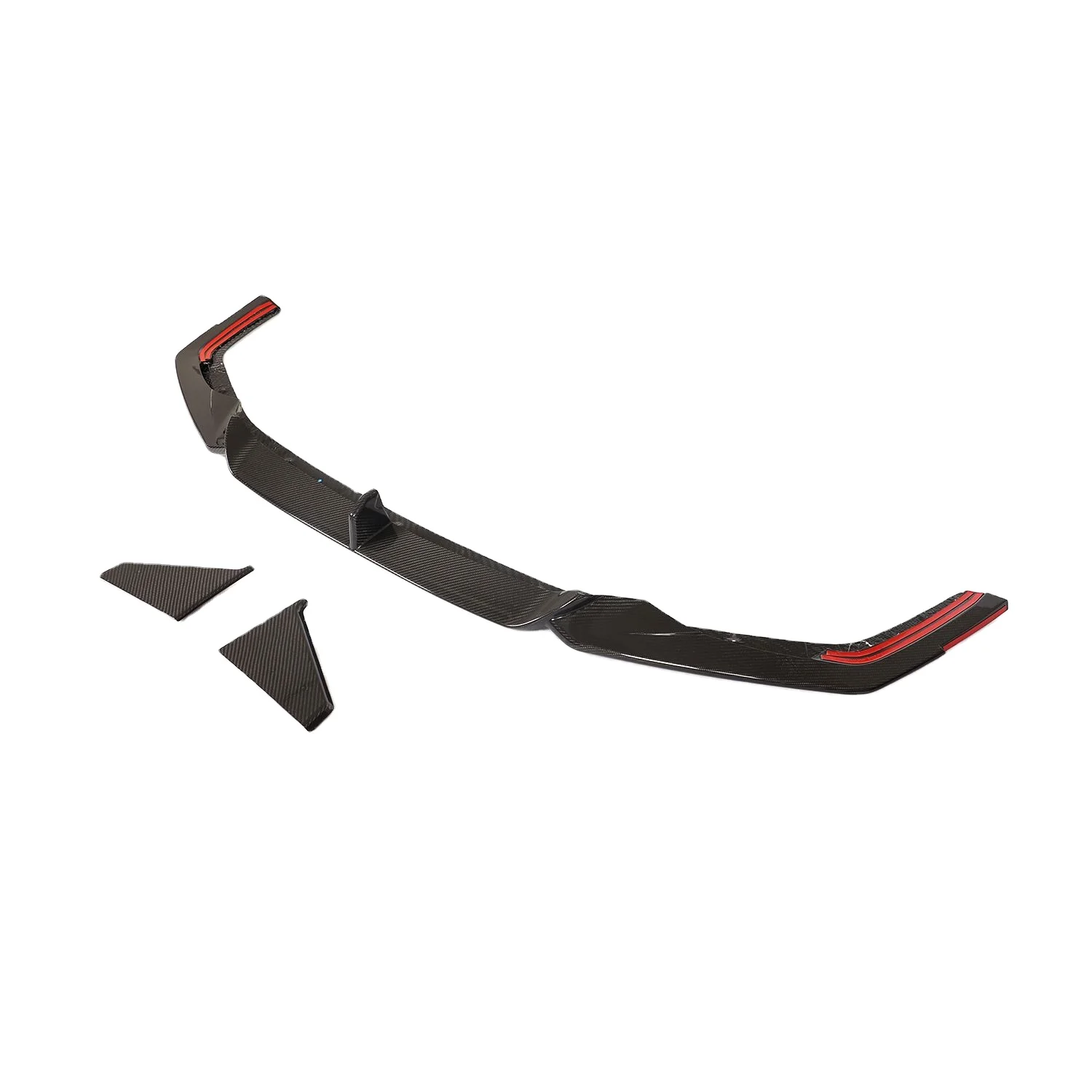 Prepreg Carbon Fiber RS7 Front Splitter Lip For Audi RS7 C8 Sportback 4-Door 2020- 2021 - view 2