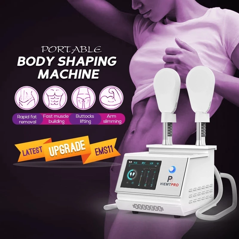 Newest Muscle Build Fat Burn Body Emslim High Intensity Focused Electromagnetic Shaping Weight Loss Machine