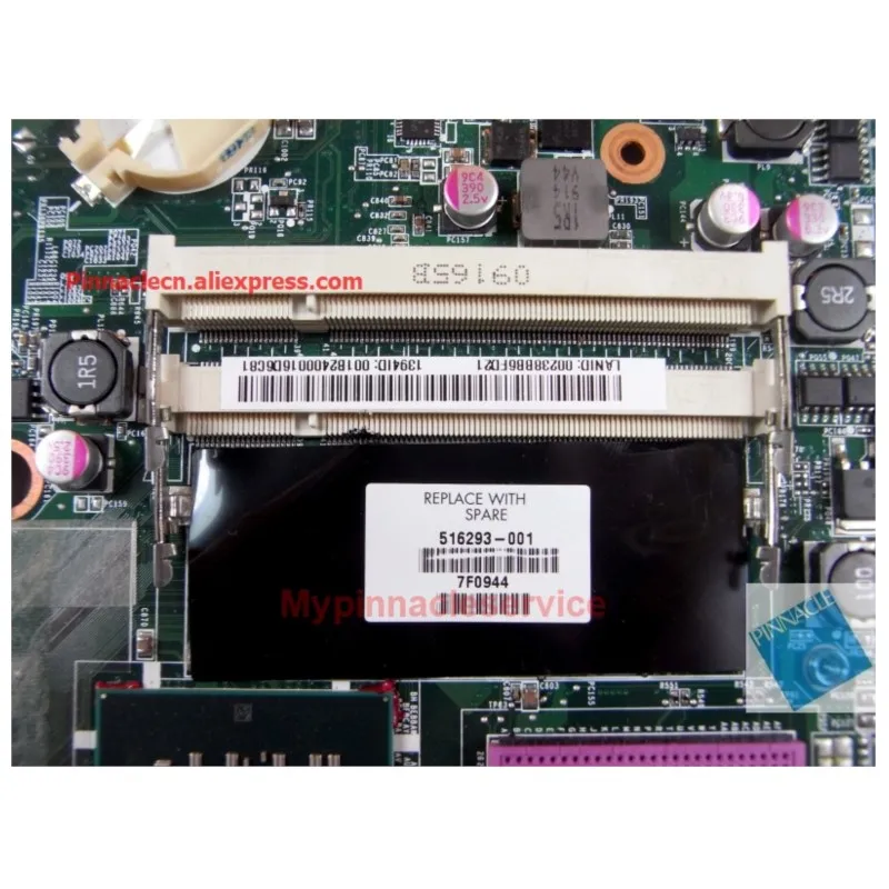 Imagem -03 - Placa-mãe para hp Pavilion Dv7 Dv72000 Daut3dmb8d0 516293001 516294-001