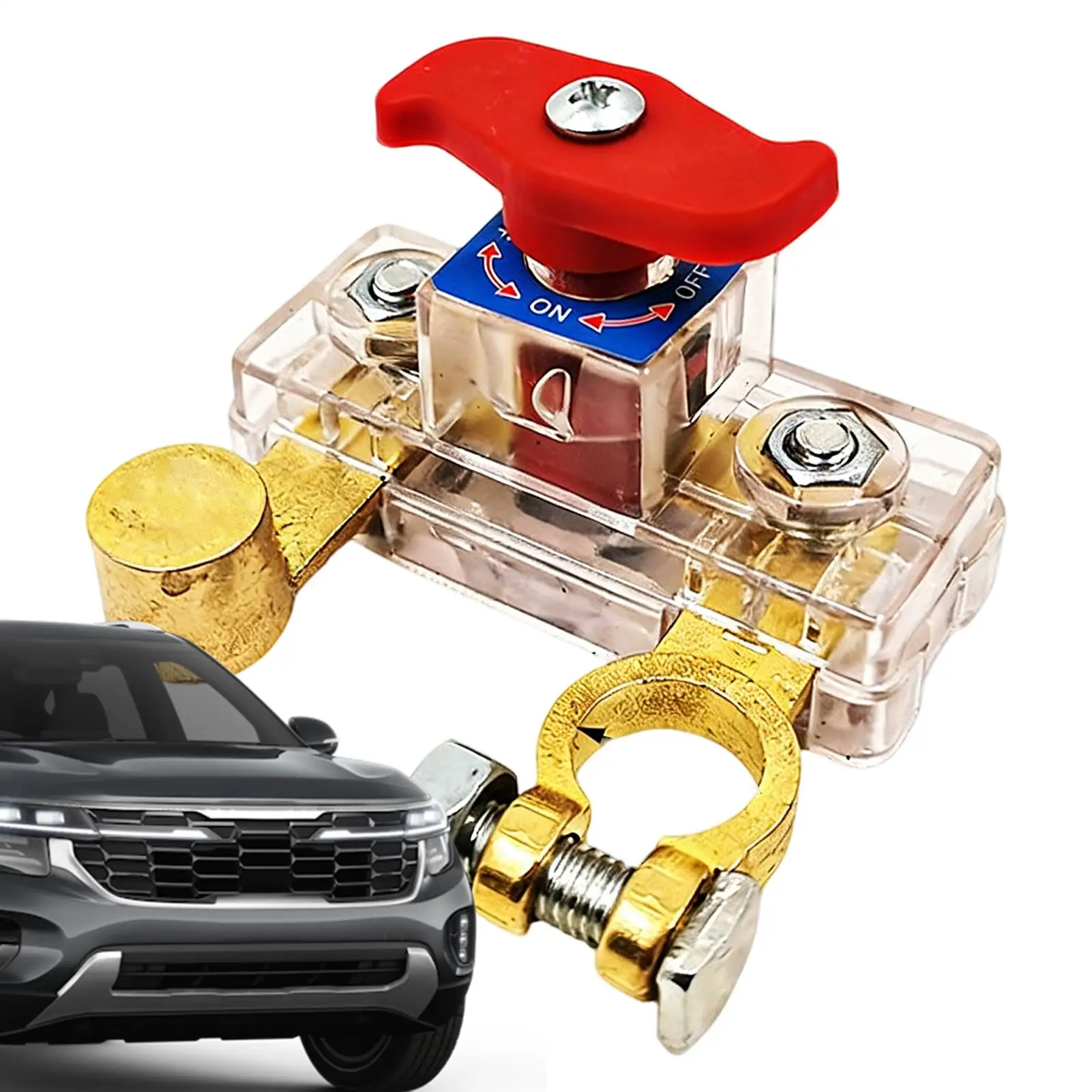 Battery Disconnect Button Battery Disconnect Control Car Power Management Button for Garage Workshop Vehicle Sedan RV SUV Truck