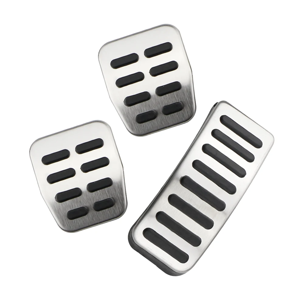 1 Set Stainless Steel Car Gas Brake Pedals for VW Golf 3 + Variant + Cabrio 1991 - 2000 for VW Vento 1991 - 1998 Lupo 1999-2005