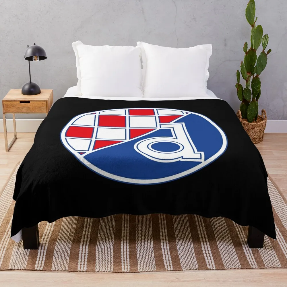 

Dinamo Zagreb Throw Blanket For Sofa Thin Blankets For Baby Blankets