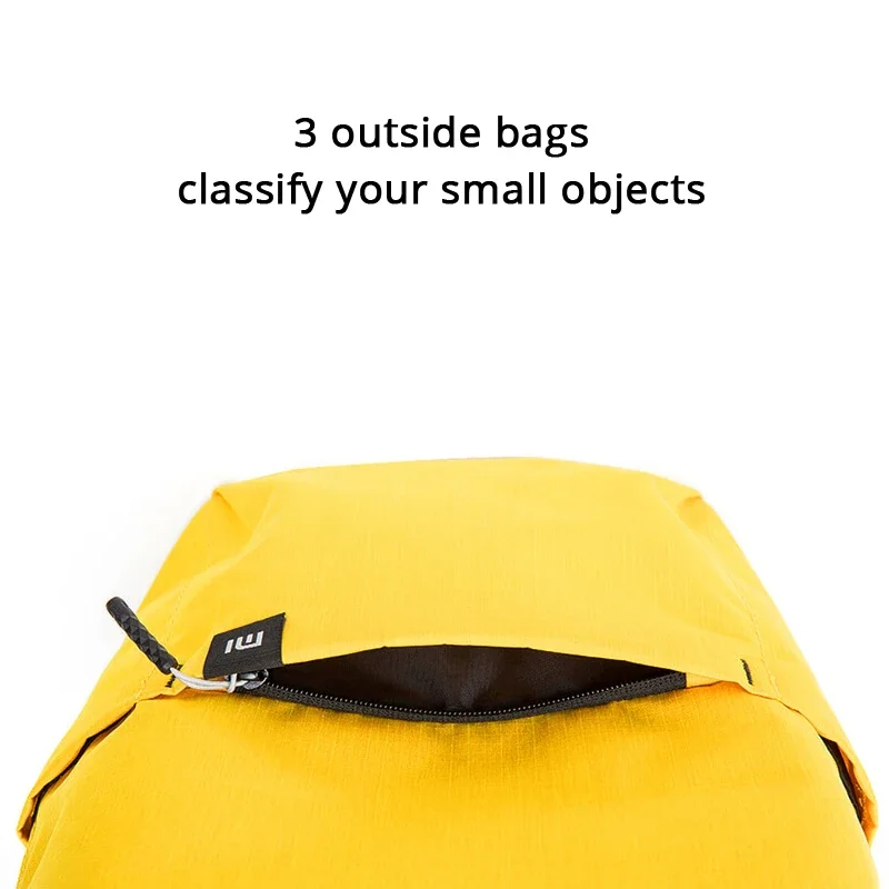 Original Xiaomi Colorful Backpack Bag 10L Leisure Sports Chest Pack Bags Unisex For Mens Women Travel Camping Smart Home Bag