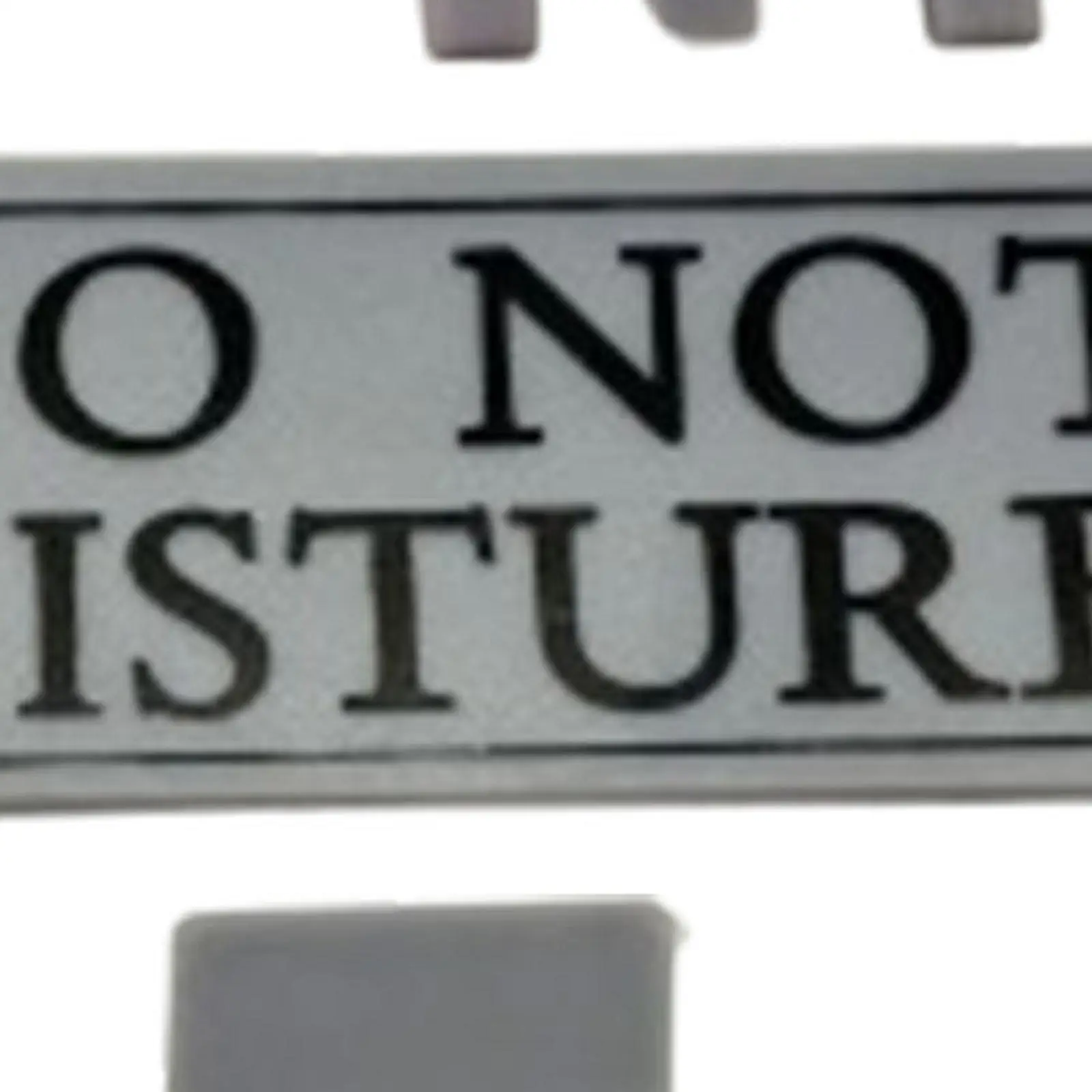 초인종 표지판, 방해되지 않는 장식, 사무실 집 및 호텔용 요청 없음