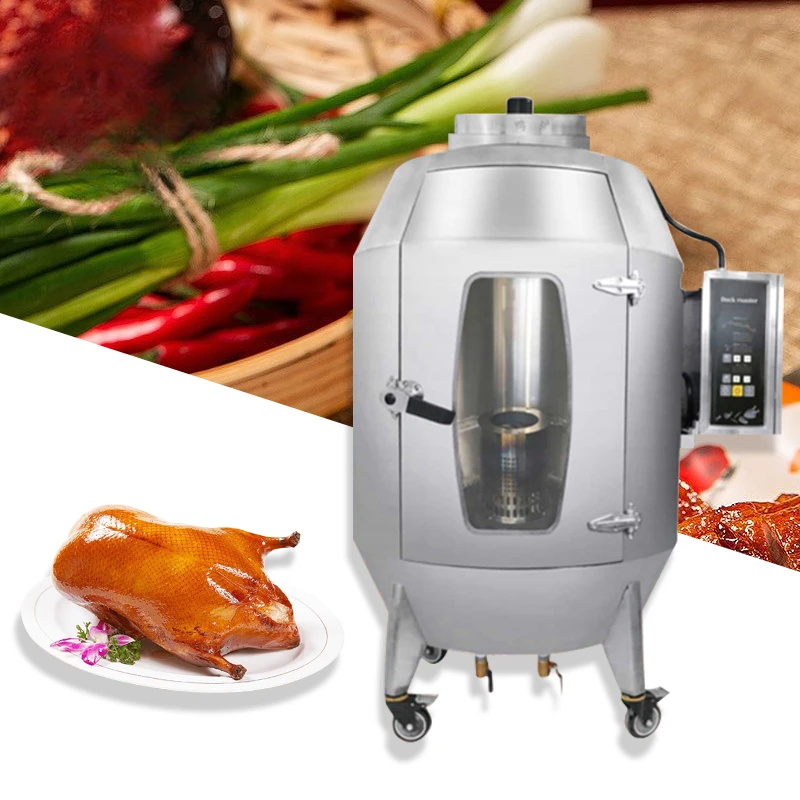 

Stainless steel chicken grill roaster duck gas rotisserie oven for baking machine