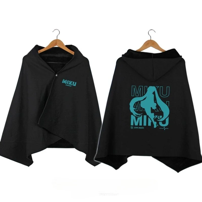 

ABC123Anime Cosplay Costume autumn and winter Flannel Blanket Hoodie Shawl Napping warm Cloak coat Kidb;6'j,k.9;a