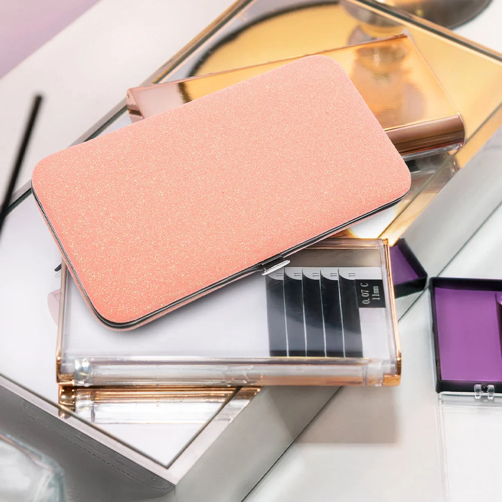

2Pcs Travel Tweezer Case for Eyelash Extensions Heavy Duty Storage Holder Compact Design Fits All Lash Tools Safely