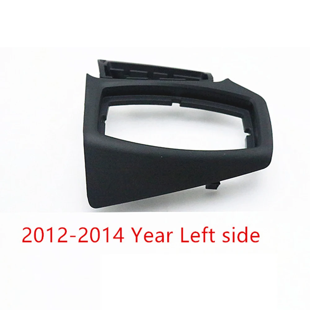 Pelindung bingkai Trim lampu depan mobil, untuk Ford Focus 2012-2014