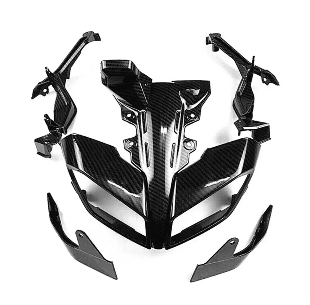 For Yamaha MT-09 FZ-09 MT09 FZ09 GT SP ST 2017 2018 2019 Carbon Fiber Color Headlight Front Cover Bracket Fairing