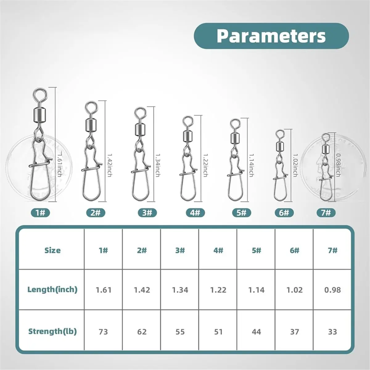 novidade-70-pecas-de-giradores-de-pesca-com-resistencia-a-corrosao-7-tamanhos-de-giradores-destacaveis-acessorios-de-pesca