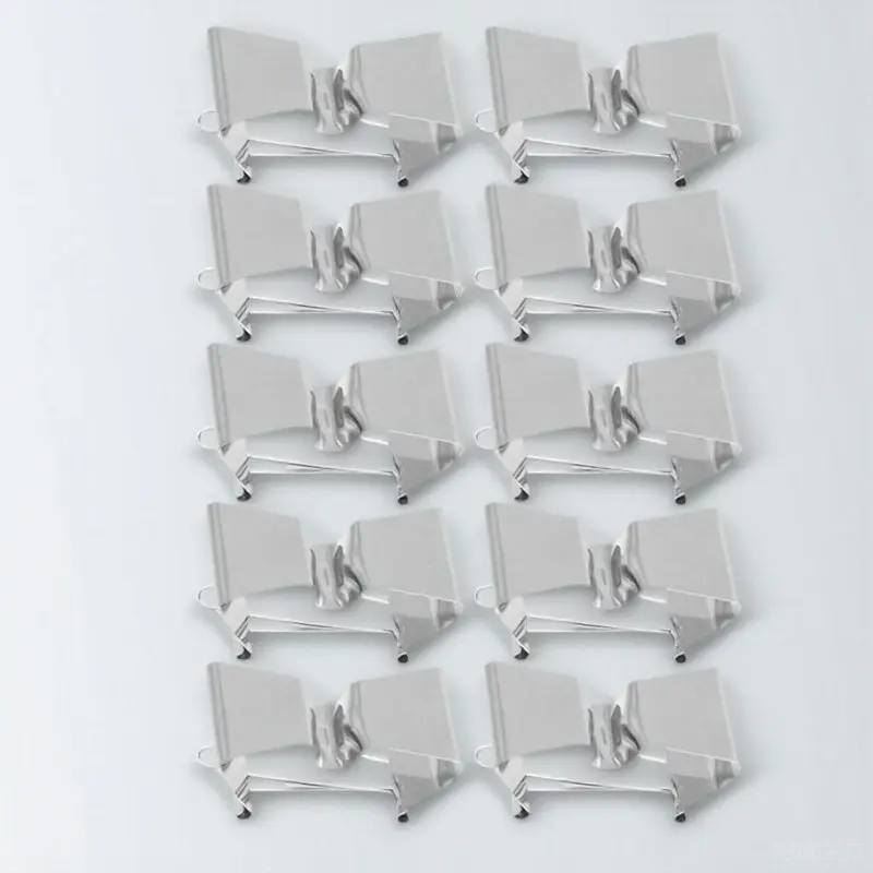 10Pcs Metal Wet Canvas Holder Stainless Steel Artist Art Clamps for Carrying Drying Separating Paintings Canvas Carrier Art