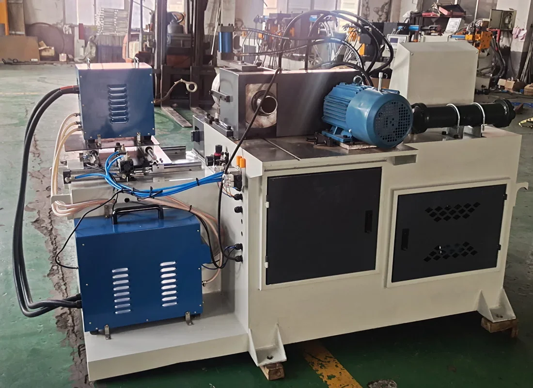 Round Flat Blind Rotary Forming Filling and Finishing Machine Heated High Frequency Tube End Closing and Sealing Machine