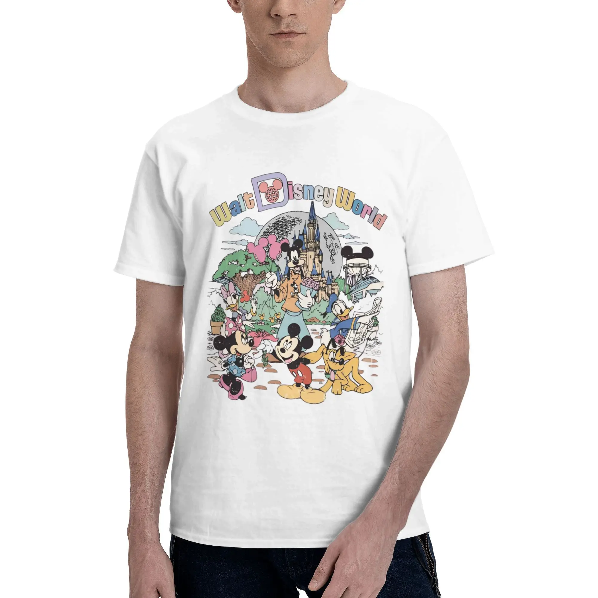 

Mickey Mouse minnie Fashion T Shirt for Men Women Cotton Tee Shirt Clothing