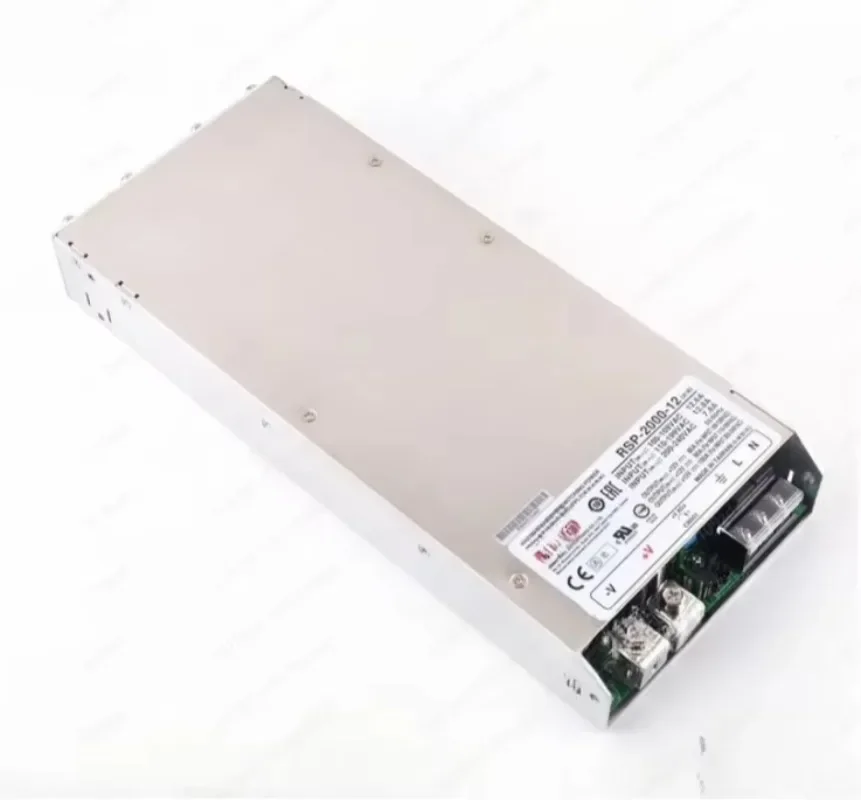 Switching power supply RSP-2000-12/24/48V high efficiency PFC ultra-thin adjustable voltage