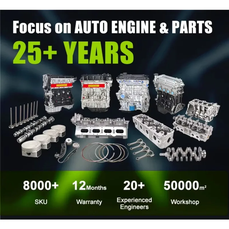 High Quality Auto Engine 4G63 For Mitsubishi Lancer Pajero 1000HP 16 Cylinders 2.4L
