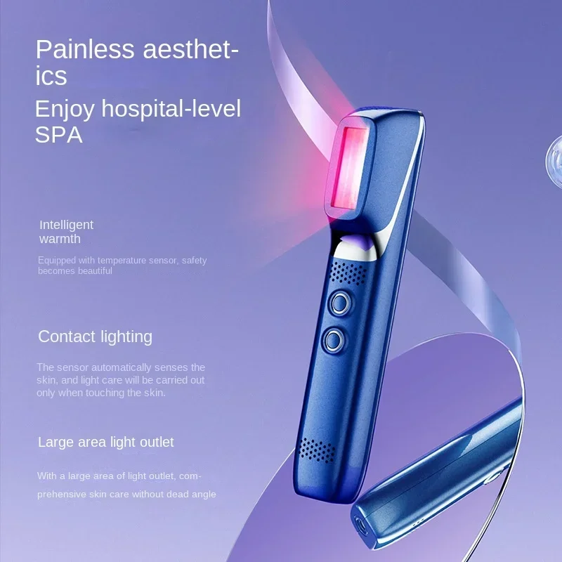 New Household Milk Light Beauty Instrument Facial Photon IPL Device Facial Spectrum Red Blue Light Beauty Instrument M618