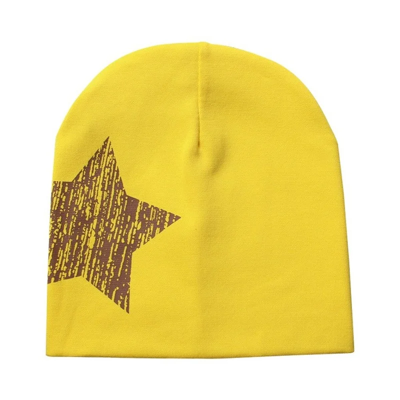 Baby Hat Autumn Winter Kids Cap Star Print Beanie Warm Hats for Children Warmer Summer Hat for Kids Baby Boy