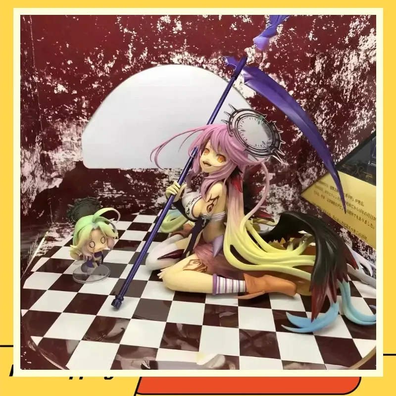 

Jibril No Game No Life 13Cm Heavenly Winged Angel Anime Figure Model Statue Collection Desktop Decoration Gift For Collectors