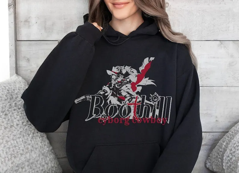 Boothill Honkai Star Rail Aesthetic | Unisex Cozy Heavy Blend Hooded Sweatshirt Hoodie Sweater