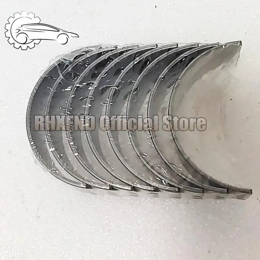 

1 SET 4TNE88 4TNV88 STD +0.5 Crankshaft Bearing Connecting Rod Bearing thrust washer For Yan-mar excavator folklift
