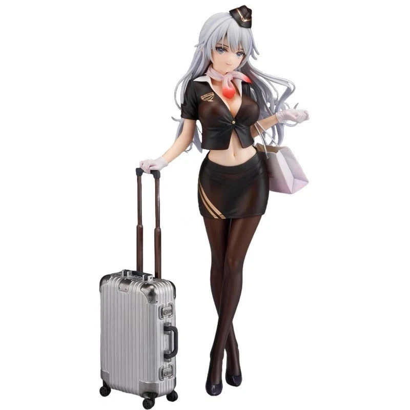 24cm Otherwhere Awahara Shiori Stewardess Hentai Anime Girl Figure Shiori Kurihara Sexy Action Figure Adult Collectible Doll Toy