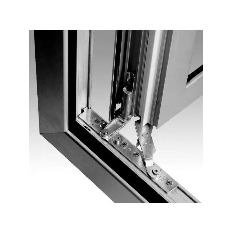 Kualitas tinggi Modern Ultra sempit bingkai Thermal Break aluminium tahan debu tahan air Tilt mengubah balkon Casement Window