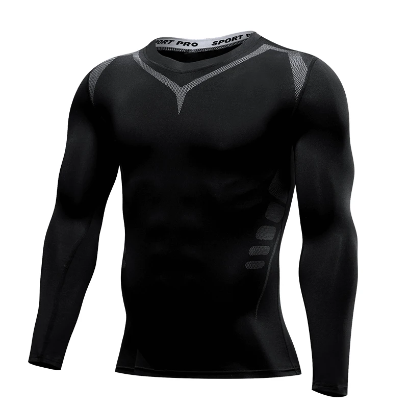 

Compression Shirt Sports Top Man T-Shirt Gym Clothing Running Jogging Workout Training Fitness Exercise Shirt Camiseta Hombre