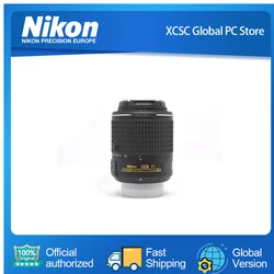 NIKON AF-S DX NIKKOR 55-200mm f/4-5.6G ED VR II Lens original lens front+back case