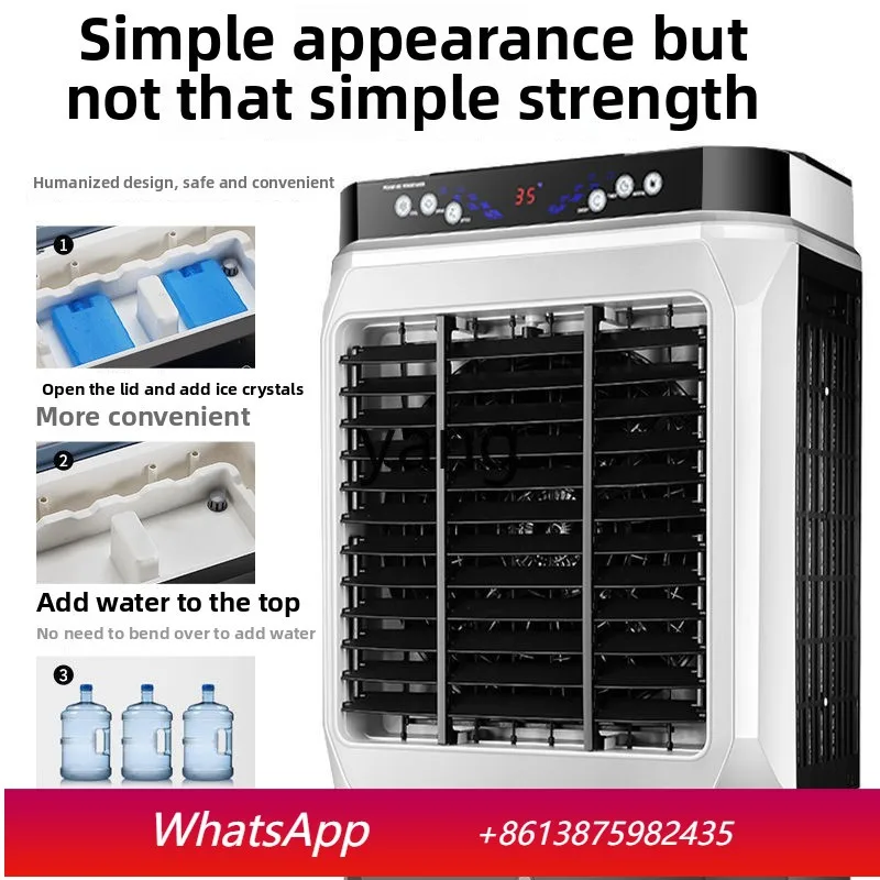 cQ air conditioner air conditioner fan household small air conditioner industrial mobile water cooling machine