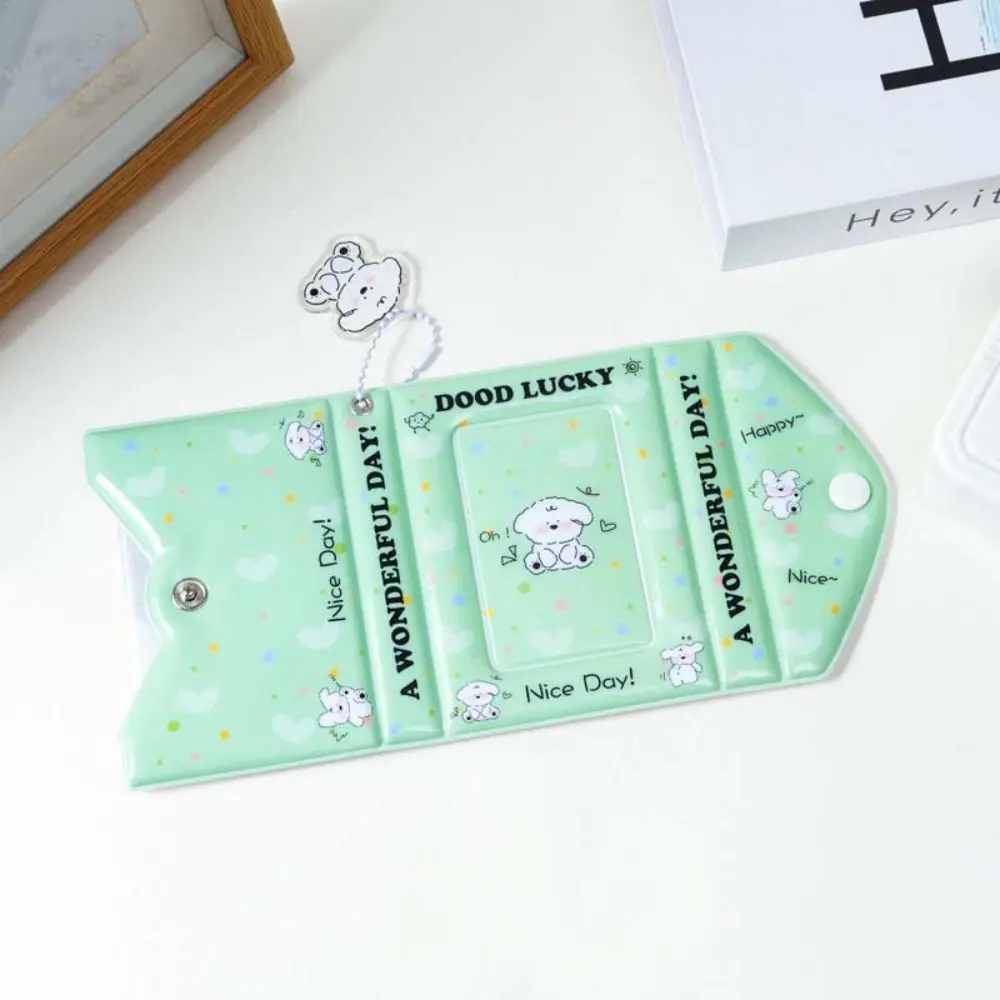 36Card Slots Envelope Photo Album 3 Inch Cartoon Animals Small Card Collection Book Multifunction Waterproof