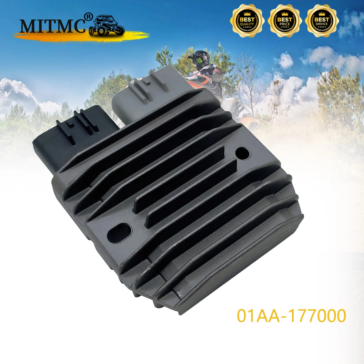 Voltage Regulator EFI Rectifier for CF ATV QUAD GO KART CF500/CF600(EFI) 30A 01AA-177000 High Quality