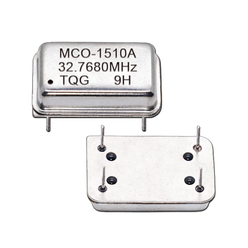 (2PCS) DIP-14 32.768M 32.768MHZ Rectangular Full Size Active Crystal Oscillator 3.3V-5V-Compatible 15PF 20PPM