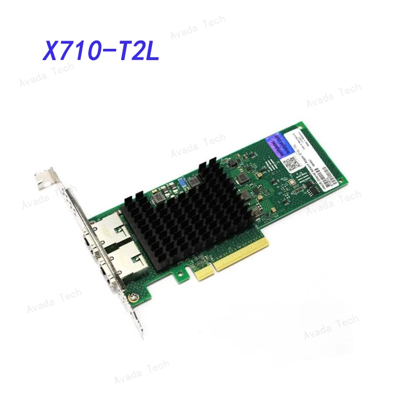 X710-T2L Dual-port 10 Gigabit Network Card PCIe3.0 x8 10000M Ethernet Network Adapter