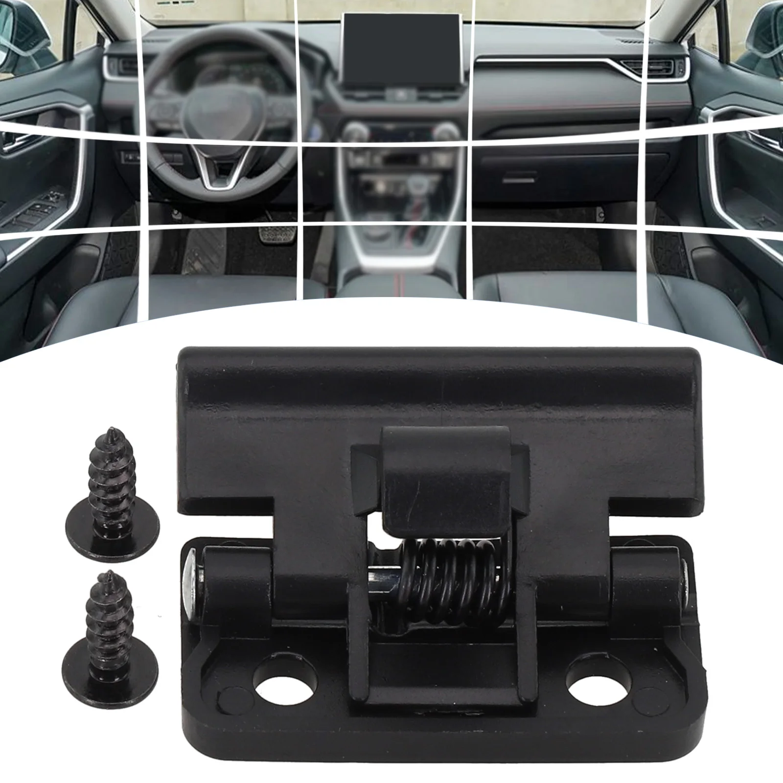 Black Plastic Center Console Lid Latch for Toyota For 4Runner For Land For Cruiser For Lexus Reliable Function