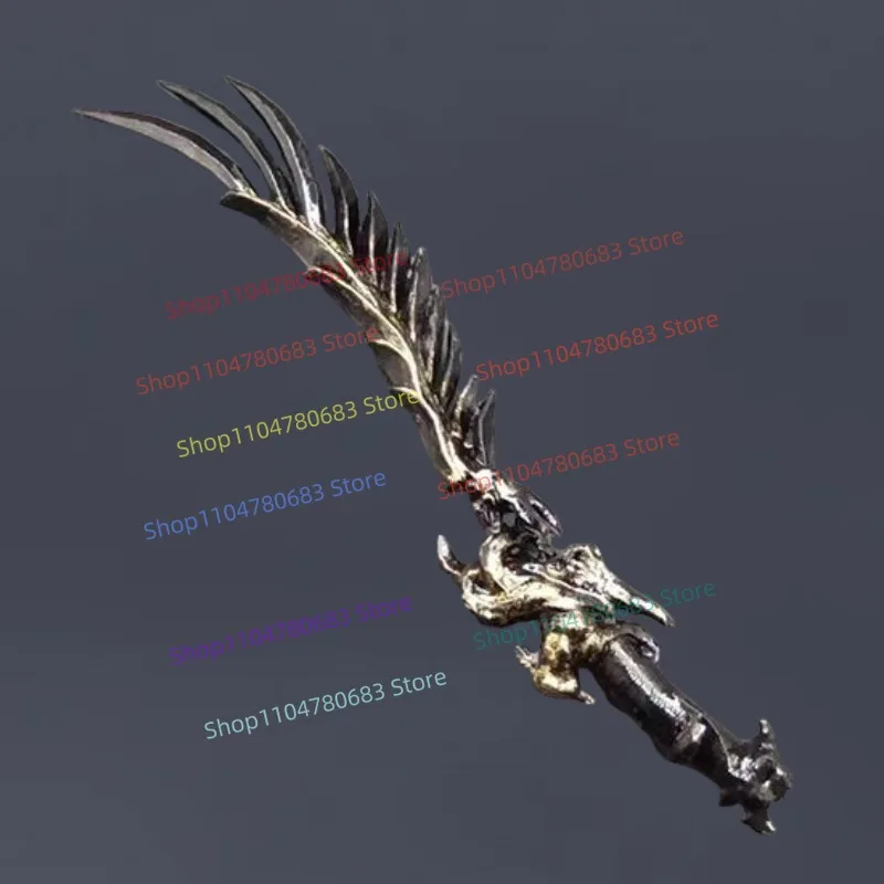 Moc blocos de construção phoenix dupla lâmina mini figura montagem modelo peça exibição anime acessórios dos desenhos animados brinquedo colecionável presente