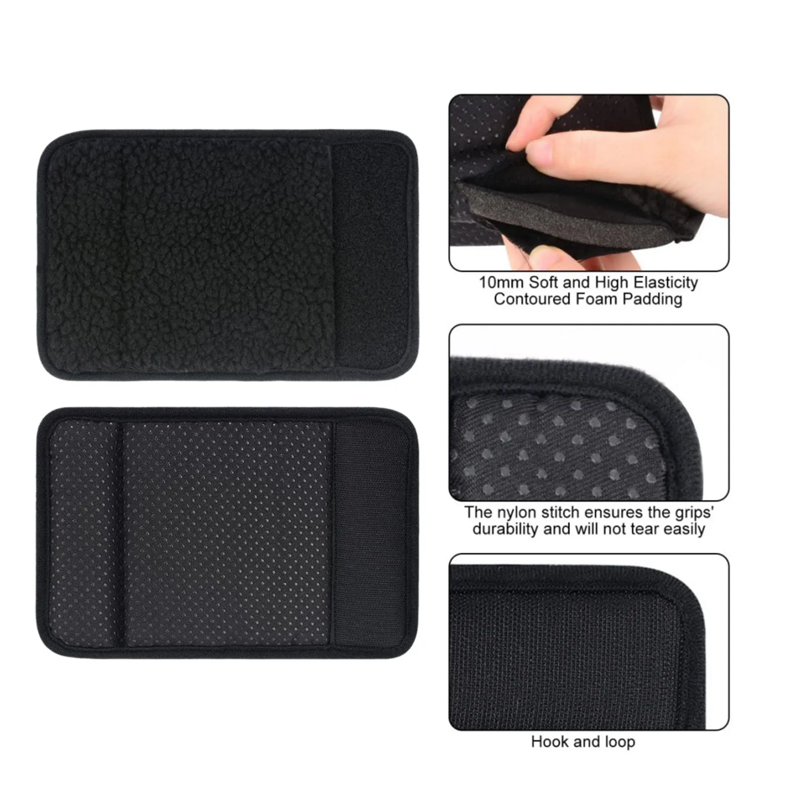 Walker Handle Cushion Pads Crutch Handle Pad Grips for Elderly Grippers,Chair Anti Slip Supply Universal Washable Protect