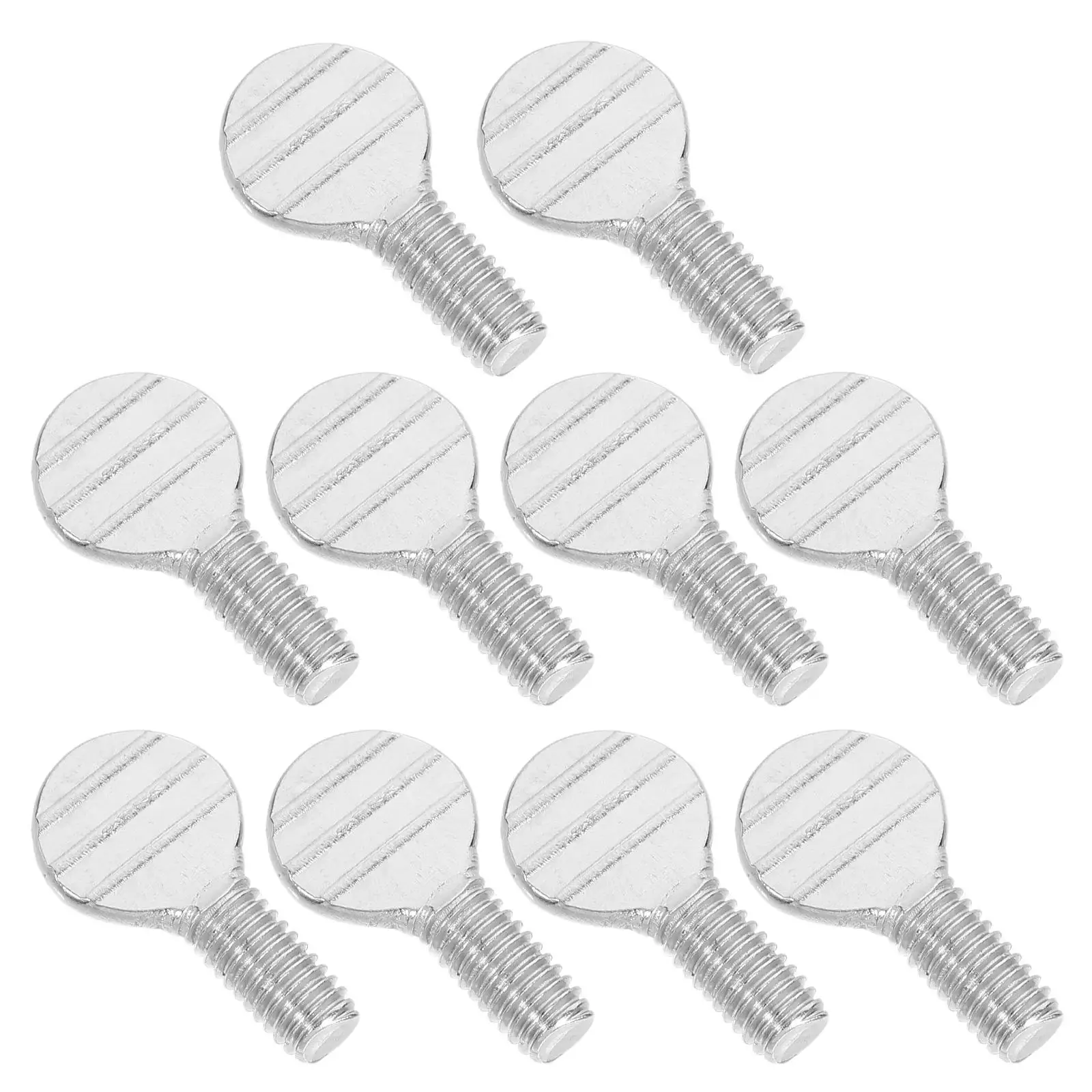 

10 pcs Rotating Fork Screws Stainless Steel Air Fryer BBQ Skewers Durable Metal barbecue Accessories Portable Design High