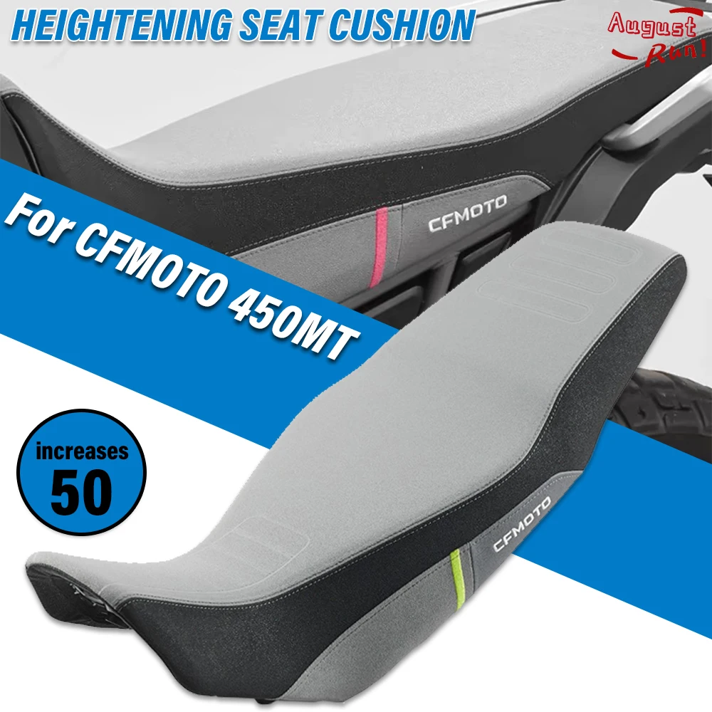 Motorcycle Height Enhancer Seat Accessories For CFMOTO 450MT MT450 Booster Seat Increases Height 870mm Cushion Seat CF 450 MT